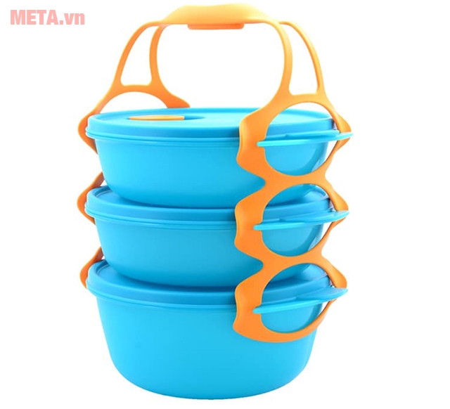 Bộ hộp cơm Tupperware Carry All Bowl