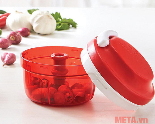 Xay nhiều thực phẩm thịt, cá, các hạt chín