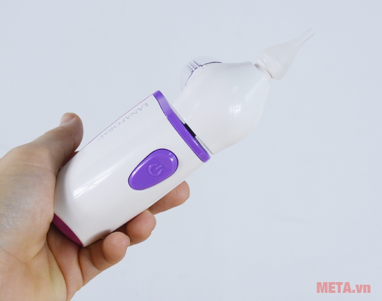 Cầm sử dụng máy hút mũi Cầm sử dụng máy hút mũi