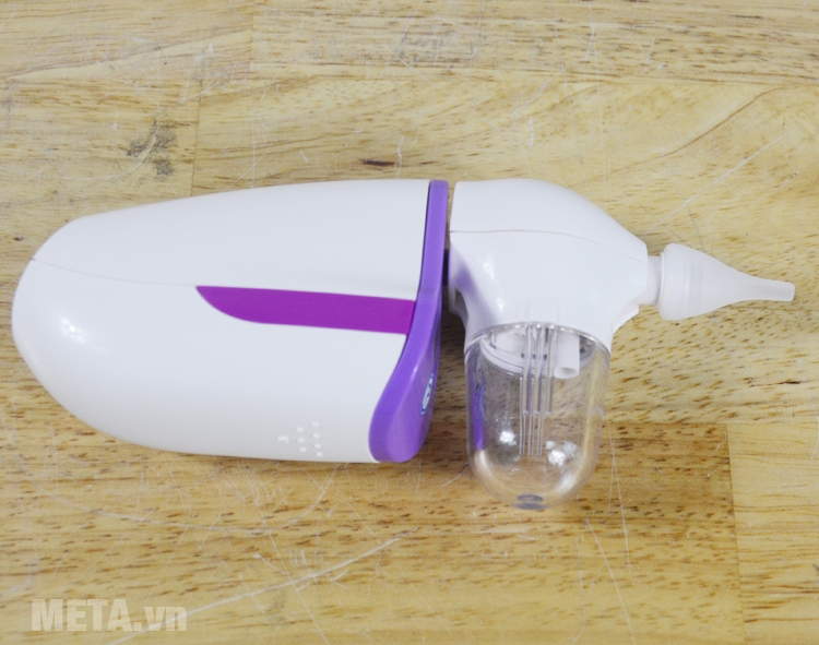 Máy hút mũi có màu trắng tím Máy hút mũi cho bé
