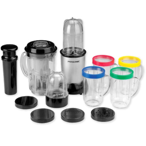 Máy xay đa năng có 17 chi tiết 