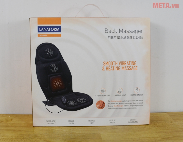 Đệm massage cho ô tô Lanaform LA110304