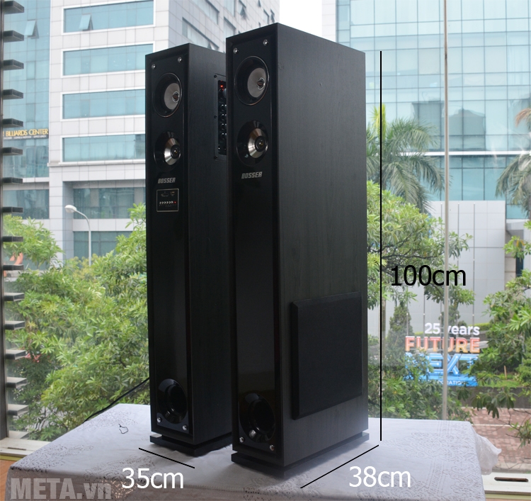 Loa karaoke có kiểu dáng gọn gàng Loa karaoke có kiểu dáng gọn gàng