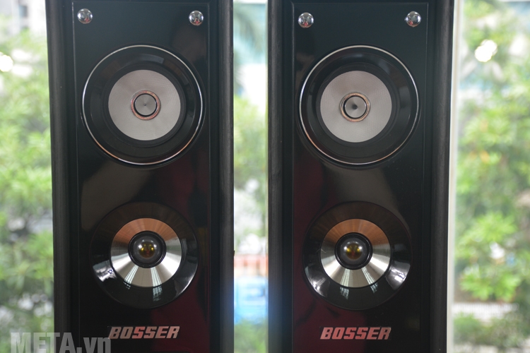 Loa karaoke có đường kính màng loa 9cm Loa karaoke có đường kính màng loa 9cm