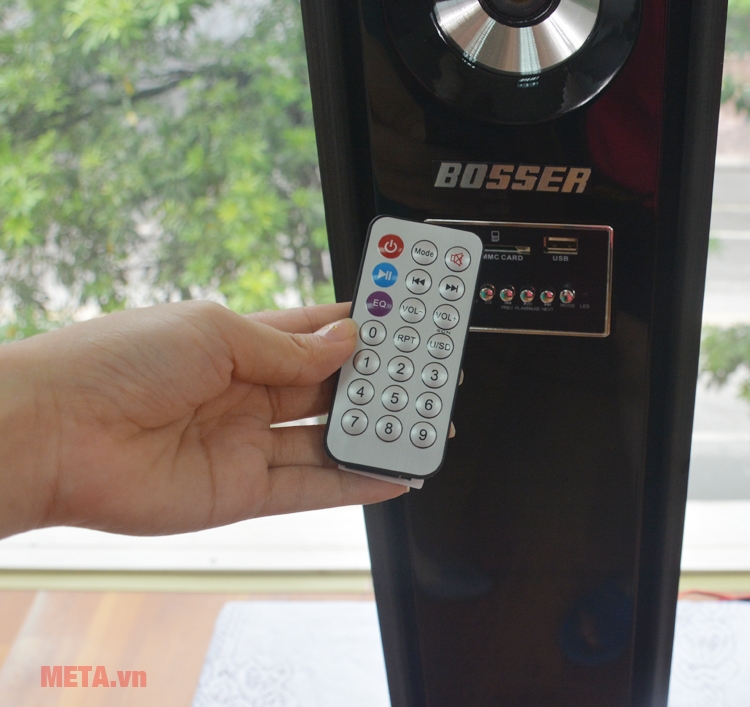 Loa karaoke Bluetooth BOSSER SA-181K có remote Loa karaoke có điều khiển từ xa