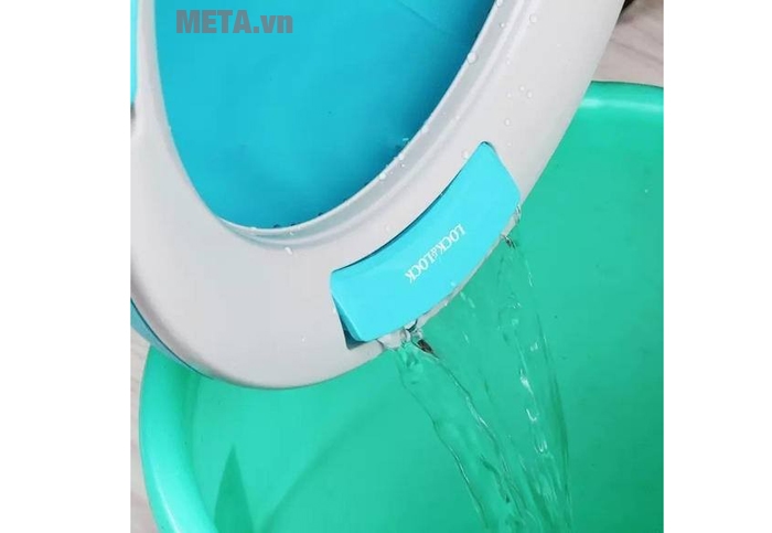 Xô nước có khe đổ nước thừa 