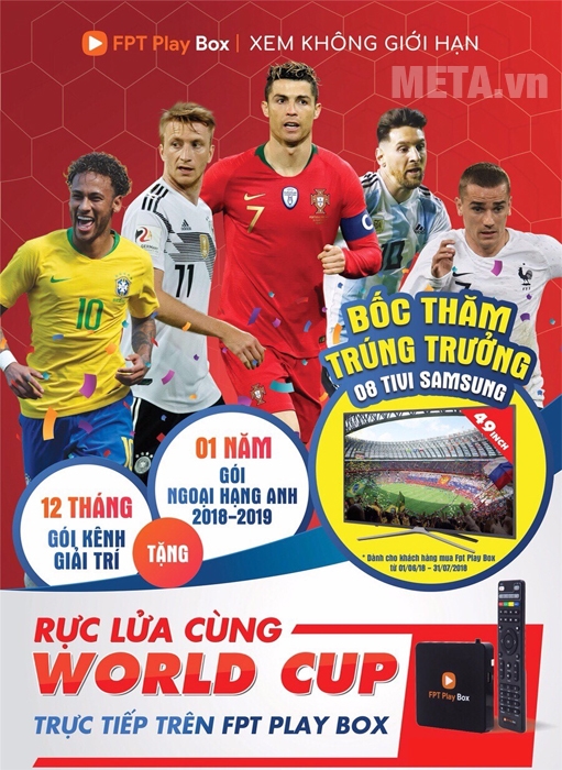 FPT play box rực lựa cùng World Cup FPT play box rực lựa cùng World Cup