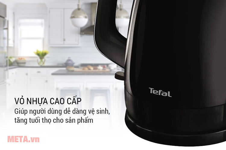 Ấm siêu tốc vỏ nhựa