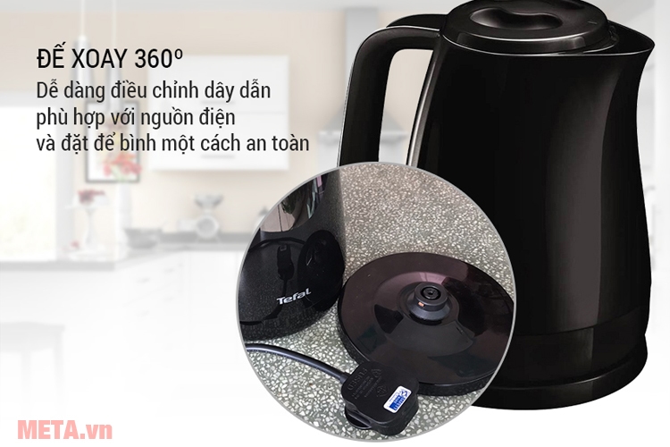 Đế tiếp điện xoay 360 độ