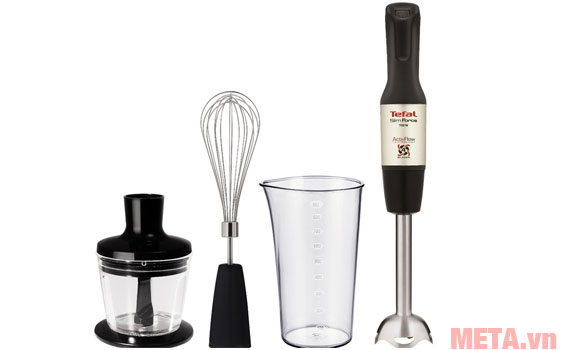 Bộ sản phẩm máy xay sinh tố cầm tay Tefal HB833840