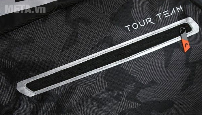 Bao vợt tennis với khóa kéo 
