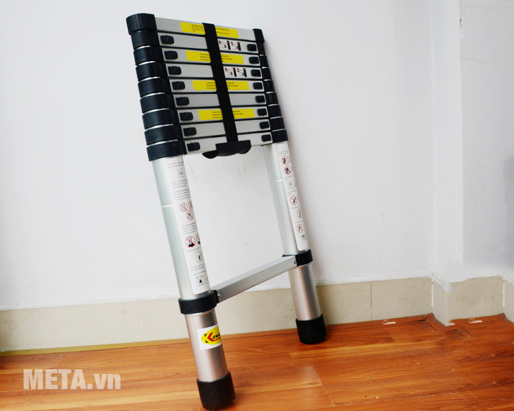 Thang nhôm rút chịu được tải trọng 150kg