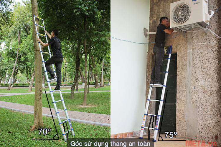 Thang phù hợp với nhiều mục đích sử dụng khác nhau