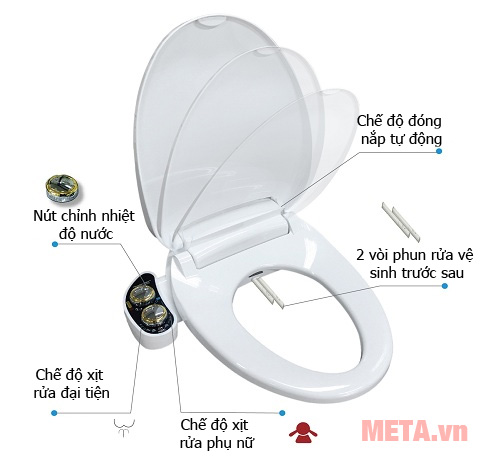 Thiết bị vệ sinh Hyundae Bidet