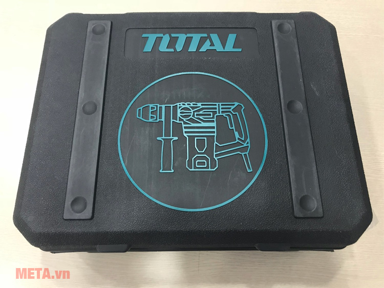 Máy khoan búa xoay Total TH115326 kèm hộp nhựa Hộp đựng máy khoan đục bê tông