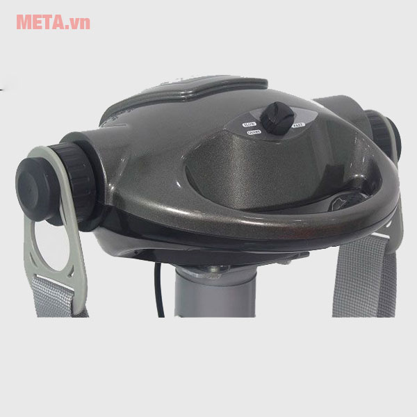 Máy rung bụng đứng với các nút điều khiển phía trên tiện lợi 