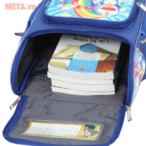 Ngăn rộng rãi đựng được nhiều sách vở, đồ dùng học tập Thiết kế ngăn rộng rãi