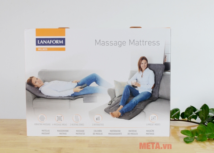 Hộp đựng đệm massage toàn thân Lanaform LA110315