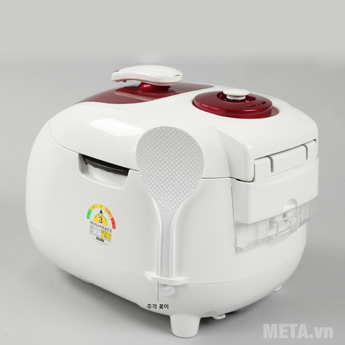 Nồi cơm điện tử Cuckoo có thìa xới cơm đi kèm Nồi cơm điện tử Cuckoo có thìa xới cơm đi kèm