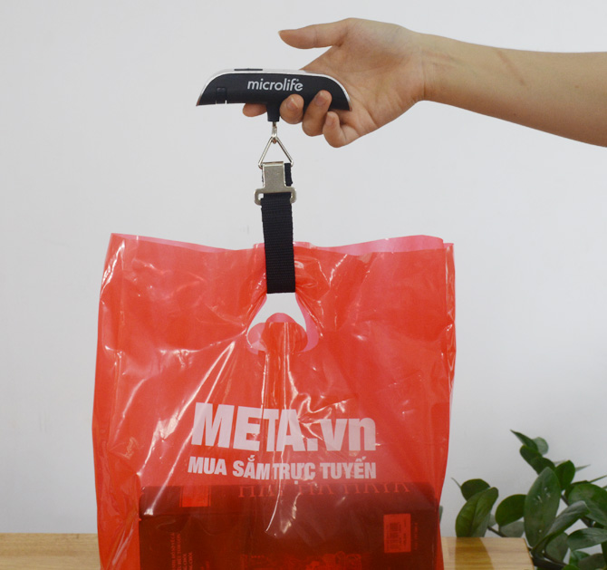 Cân được tối đa trọng lượng 50kg