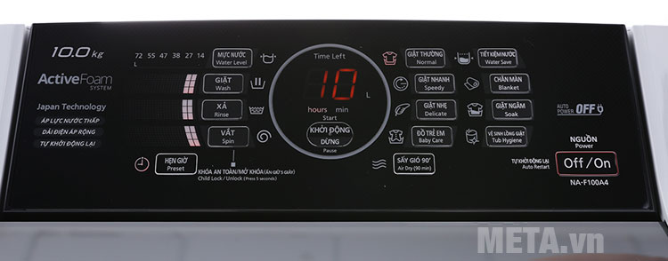 Máy giặt dễ sử dụng