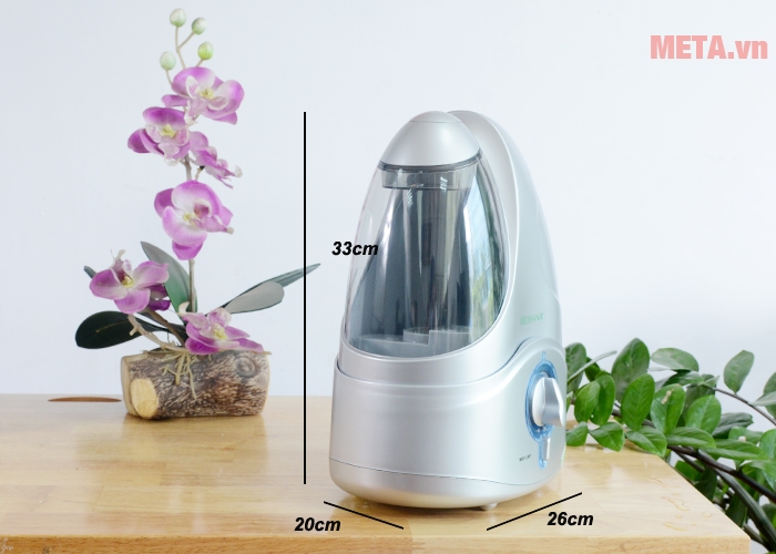 Kích thước máy tạo độ ẩm trong phòng UHW