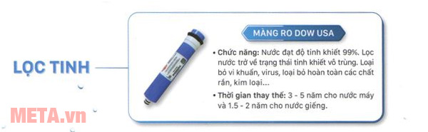 Máy lọc nước RO nóng lạnh cao cấp DKW-00006C