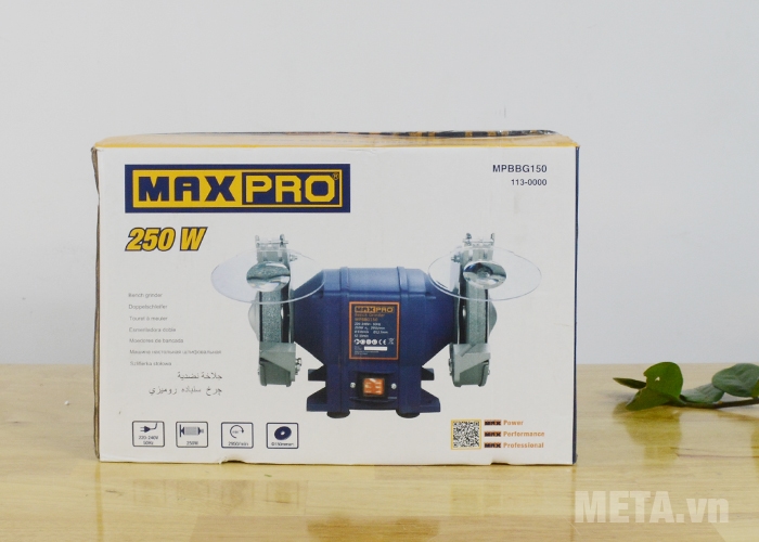 Hộp đựng máy mài 2 đá Maxpro MPBBG150