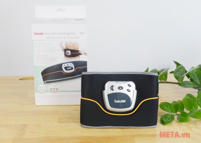 Bộ sản phẩm đai massage bụng Beurer EM35 Bộ sản phẩm đai massage bụng Beurer EM35