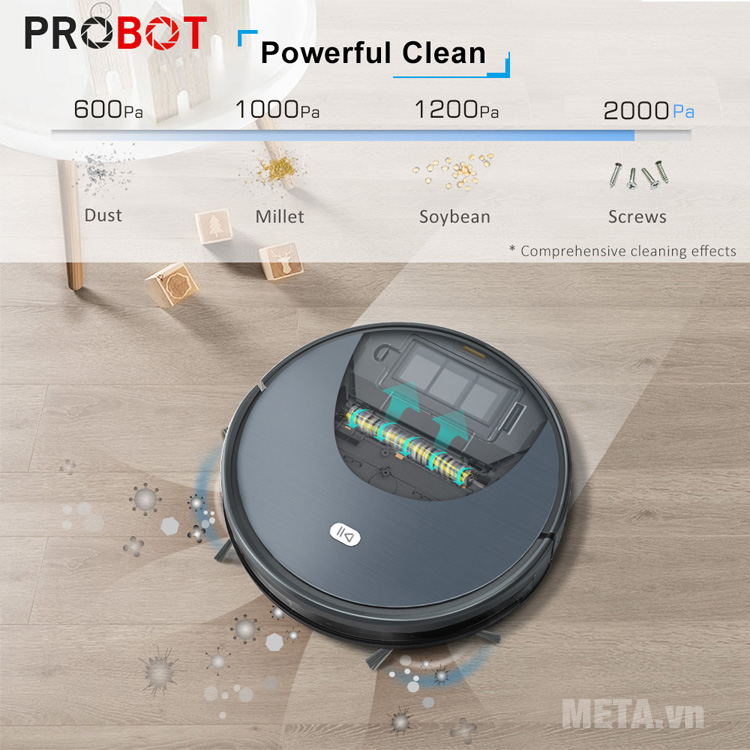 Robot hút bụi dễ sử dụng