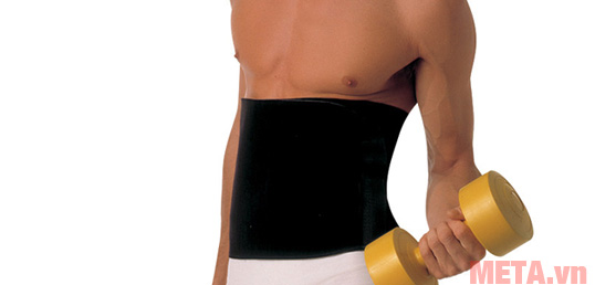 Hình ảnh đai bụng định hình giảm size Lanaform Dynamic Belt LA0111010E