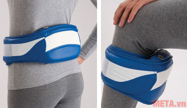 Đai massage Lanaform Full Mass LA110219 có khả năng massage nhiều vùng trên cơ thể Đai massage Lanaform Full Mass LA110219 có khả năng massage nhiều vùng trên cơ thể