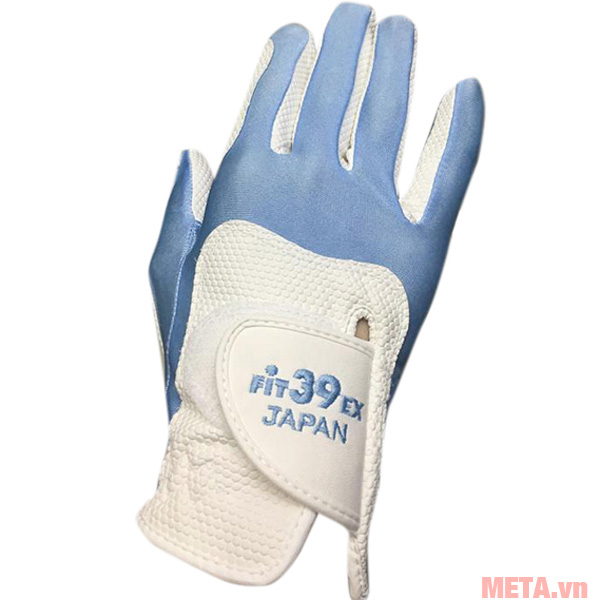 Găng tay Fit39EX Glove Trắng màu xanh lam