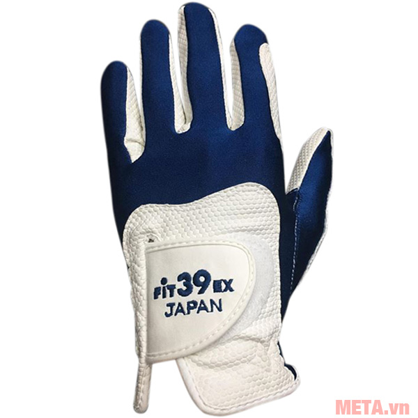 Găng tay Fit39EX Glove Trắng màu xanh navy