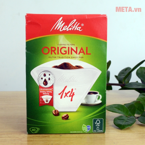 Vỏ ngoài bộ giấy lọc Melitta