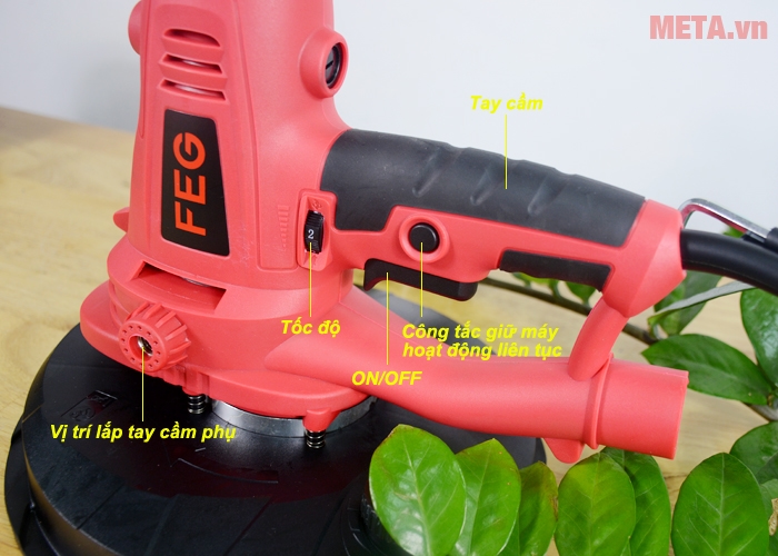 Cấu tạo máy đánh tường FEG EG-316