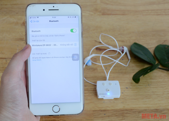 Máy trợ thính có khả năng kết nối bluetotoh với điện thoại Máy trợ thính kết nối bluetooth