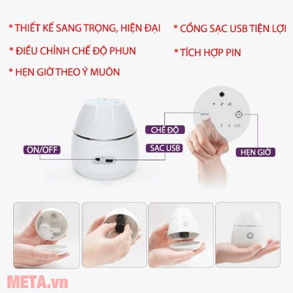 Máy khuếch tán tinh dầu MINTER SPA F508