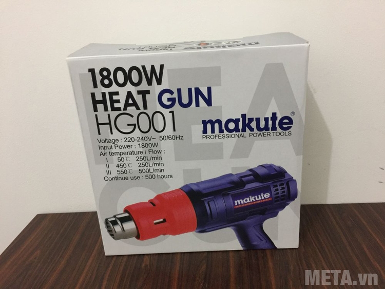 Hộp đựng máy thổi hơi nóng
