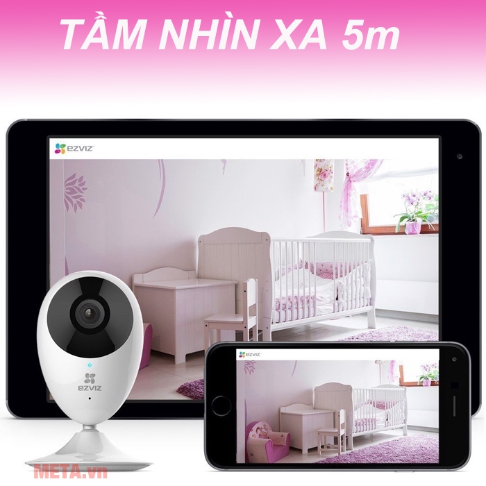 Bạn có thể xem hình ảnh từ camera wifi qua điện thoại