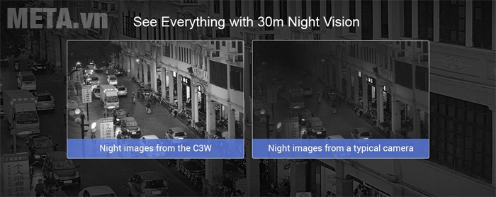 Tầm nhìn ban đêm 30m Camera wifi đa năng ngoài trời EZVIZ CS-CV310
