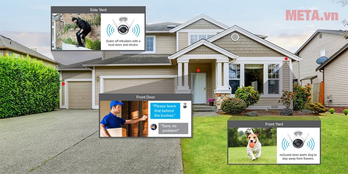 Camera wifi đa năng ngoài trời EZVIZ CS-CV310 theo dõi nhà từ xa Camera wifi đa năng ngoài trời EZVIZ CS-CV310