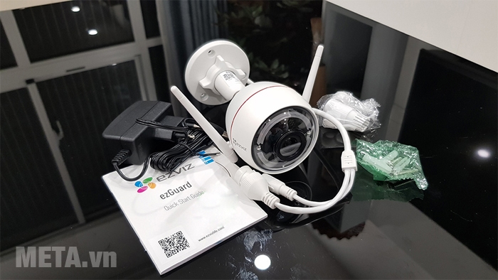 Camera với đầy đủ phụ kiện Camera wifi đa năng ngoài trời EZVIZ CS-CV310