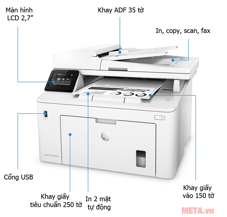 HP Laserjet MFP M227FDW (G3Q75A)