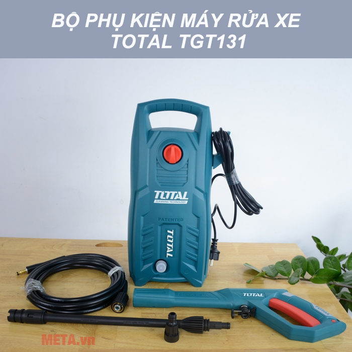 Phụ kiện đi kèm máy rửa xe gia đình Total TGT1131