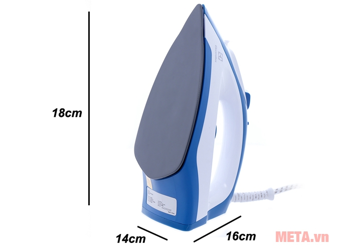 Kích thước bàn ủi Electrolux EDI2004 