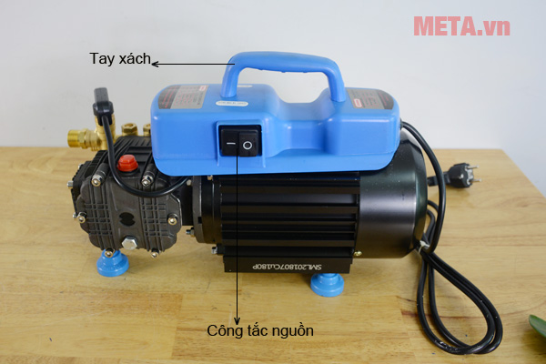 Hình ảnh máy xịt rửa Oshima OS-1100A máy rửa xe gia đình