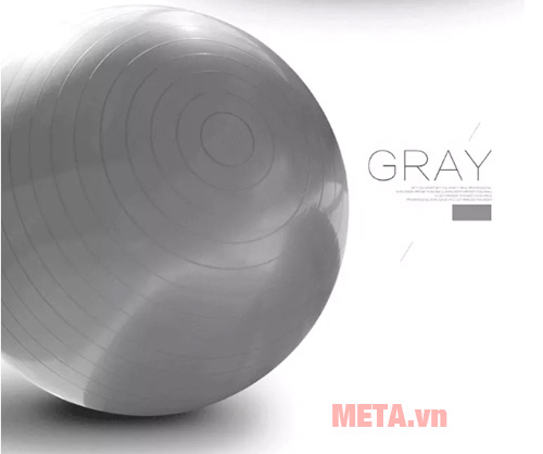 Bóng tập gym màu xám