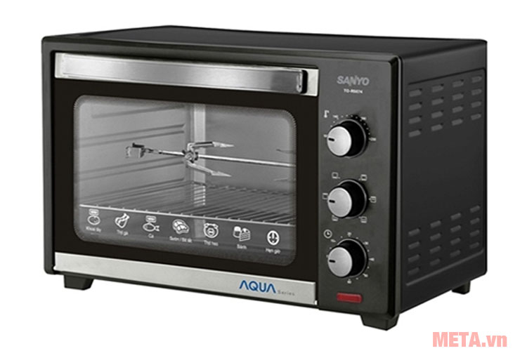 Lò nướng Aqua được thiết kế sang trọng