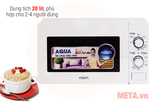 Dung tích 20 lít phù hợp cho gia đình đông người